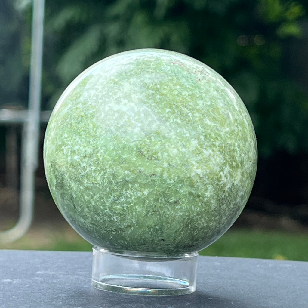 Crisopraz sfera m3, druzy.ro, cristale 1