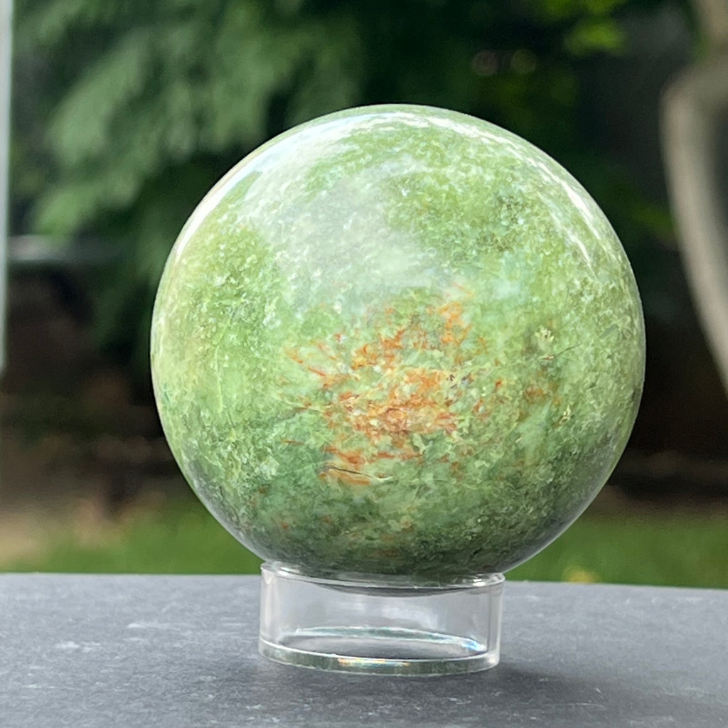 Crisopraz sfera m3, druzy.ro, cristale 2
