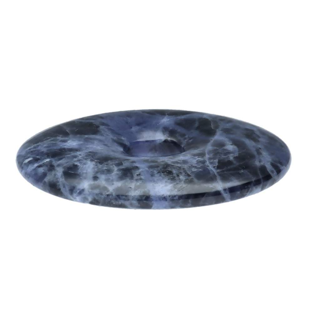 Pandantiv sodalit piatra pi donut L, pietre semipretioase - druzy.ro 2 