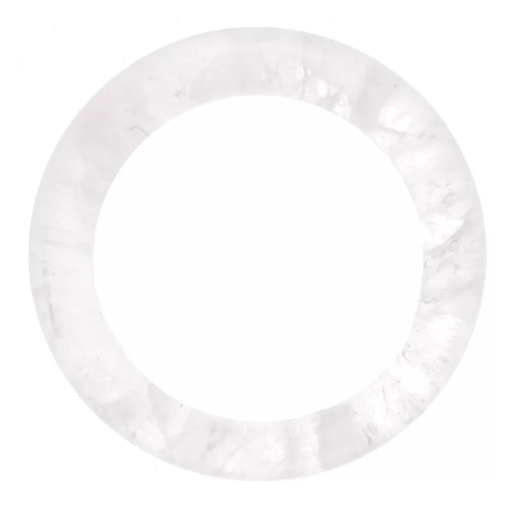 Inel piatra cuart incolor / cristal de stanca | Circle, pietre semipretioase - druzy.ro 2 
