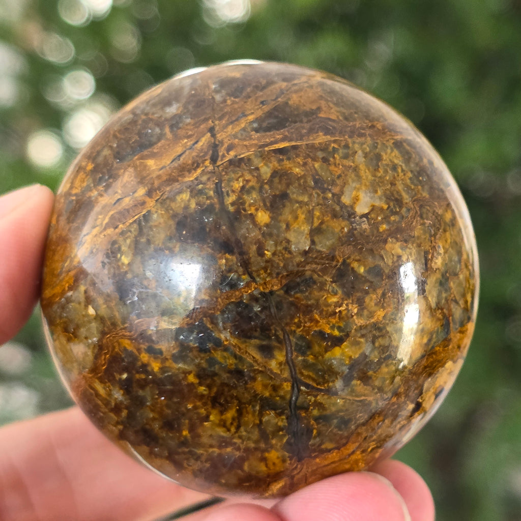 Sfera pietersit model 1, pietre semipretioase - druzy.ro 6 