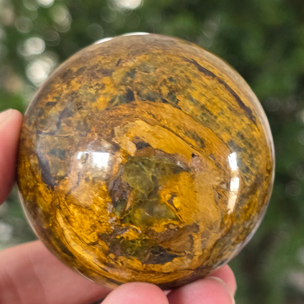 Sfera pietersit model 1, pietre semipretioase - druzy.ro 3 