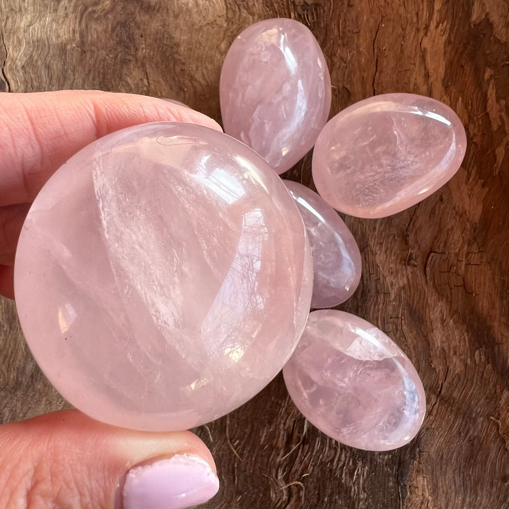 Palm stone cuart roz, druzy.ro, cristale 2