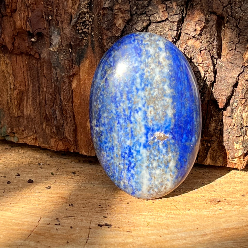 Palmstone lapis lazuli m6, druzy.ro, cristale 1