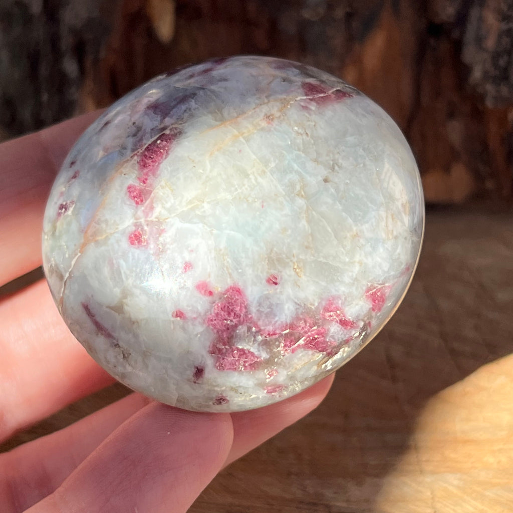 Palmstone rubelit/ turmalina roz m2, druzy.ro, cristale 2