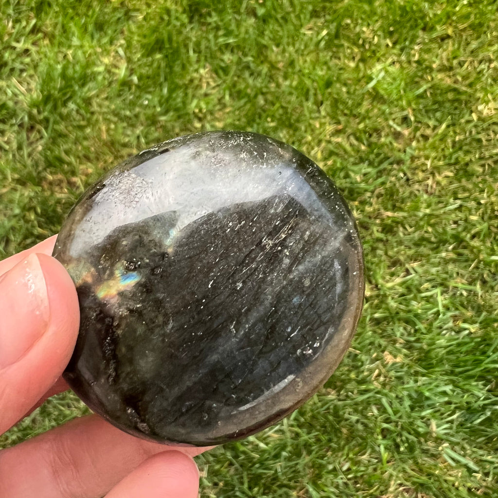 Labradorit palm stone m9, druzy.ro, cristale 1